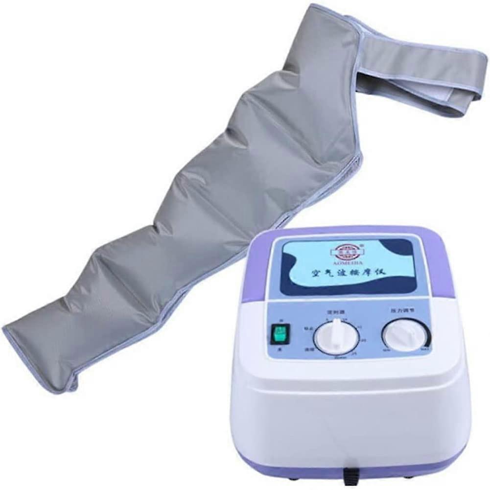 Air Compression System Leg and Feet Massager Device for Lymphatic Drainage Recovery Boots and Arm Wraps for Blood Circulation