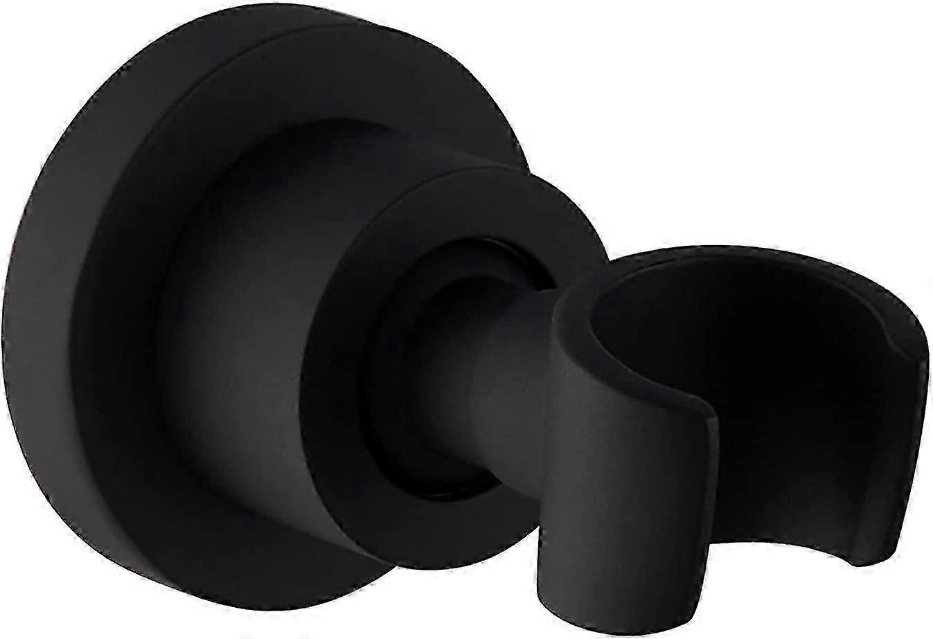 حامل دش أسود الفولاذ المقاوم للصدأ دش رئيس حامل مثبت على الحائط حامل دش محمول 360 روتا