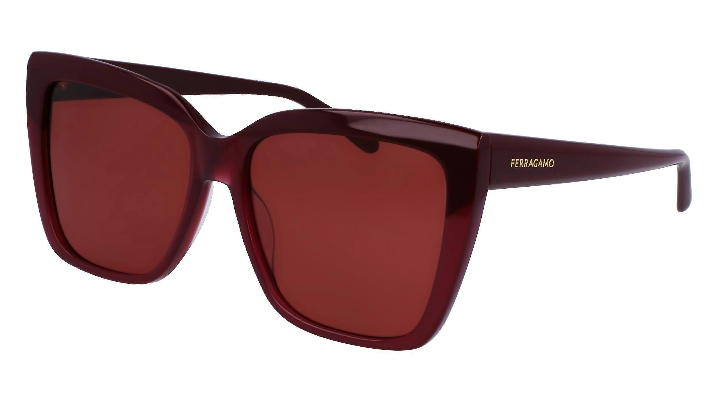 Brand New Salvatore Ferragamo Sunglasses SF1102S 606 58-16-140*3 Sunglasses FERRAGAMO SF1102S 606 WINE 58/16/140 FEMALE  main image 2