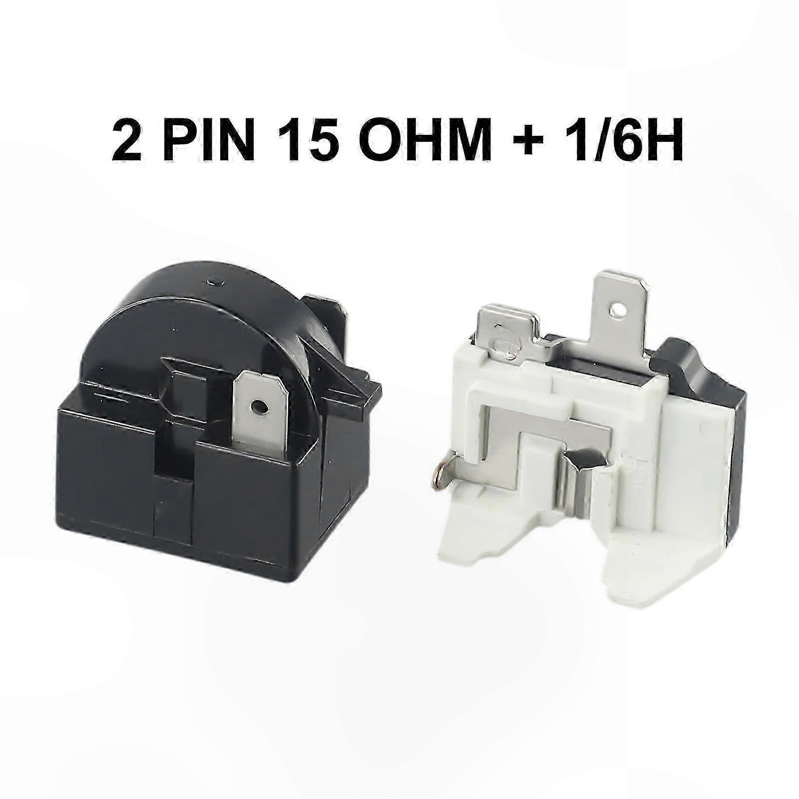 Universal AC Compressor Start Relay with Overload Protection for Reliable Operation and Simple Setup