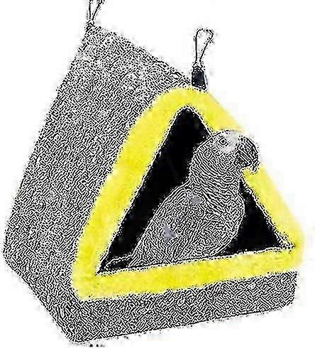 2025 Plush Snuggle Bird Hammock Hanging Snuggle Cave Happy Hut Bird Parrot Hideaway