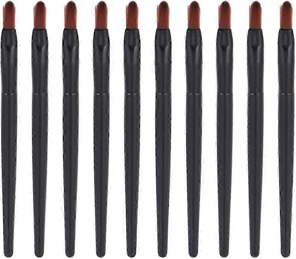 30-Pack Disposable Portable Lip Brushes for Hygienic Makeup Application and Touch-Ups