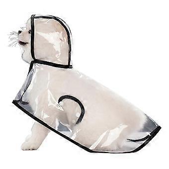 Honden regenjassen Slickers met capuchon Poncho's voor kleine tot grote honden met hoodies Hondenregenponcho's Regen regenkleding geel