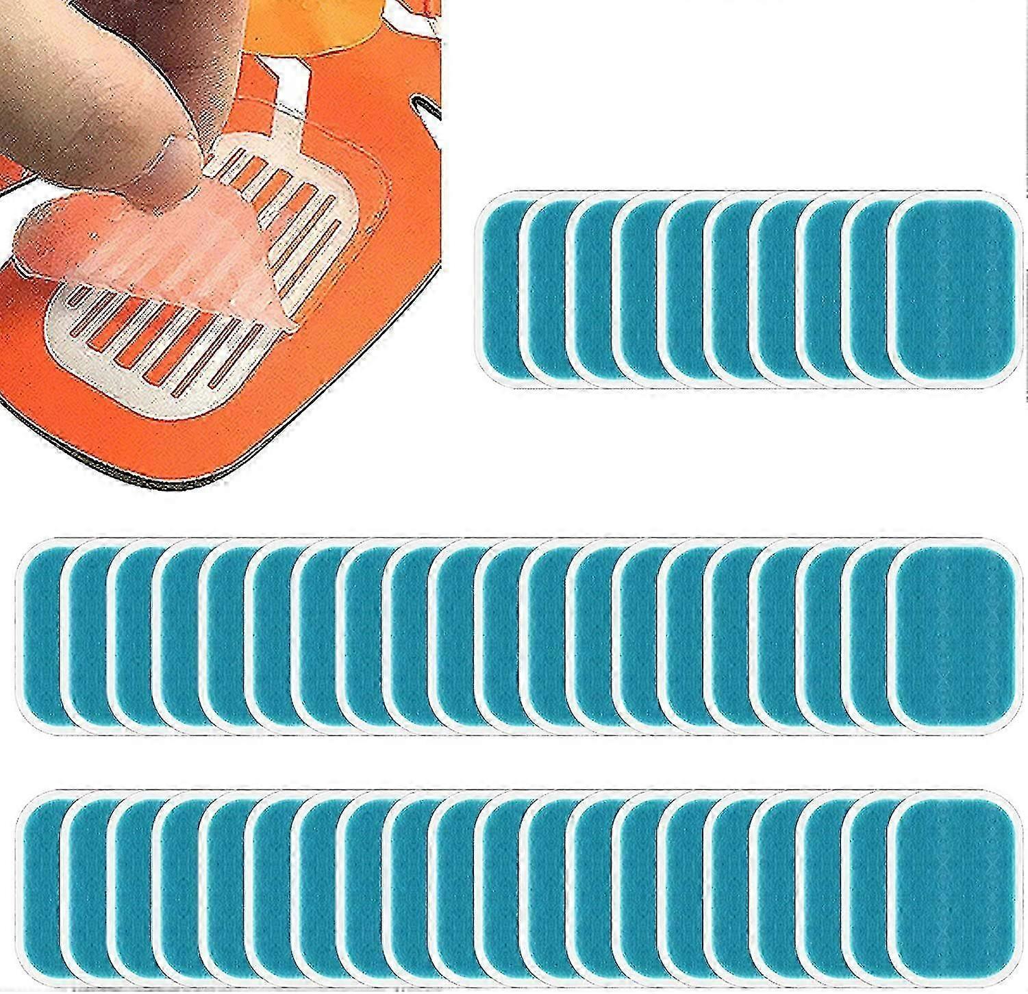 50pcs/80pcs ABS محفز التدريب لمدرب عضلات البطن، ملحق