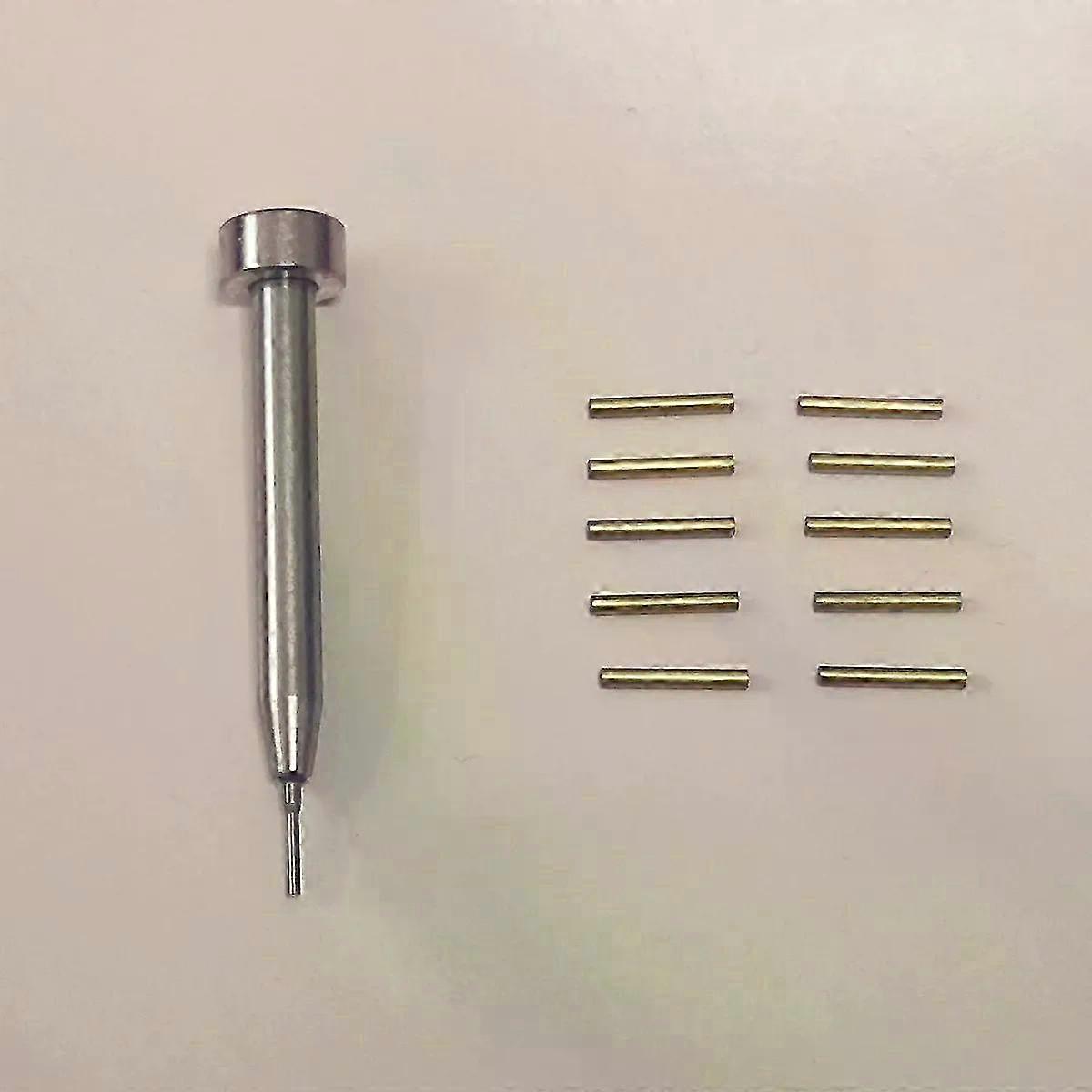 Zippo Lighter Repair Tool Kit: Koppar och rostfritt stål gångjärn stift stans set för byte av Case Link