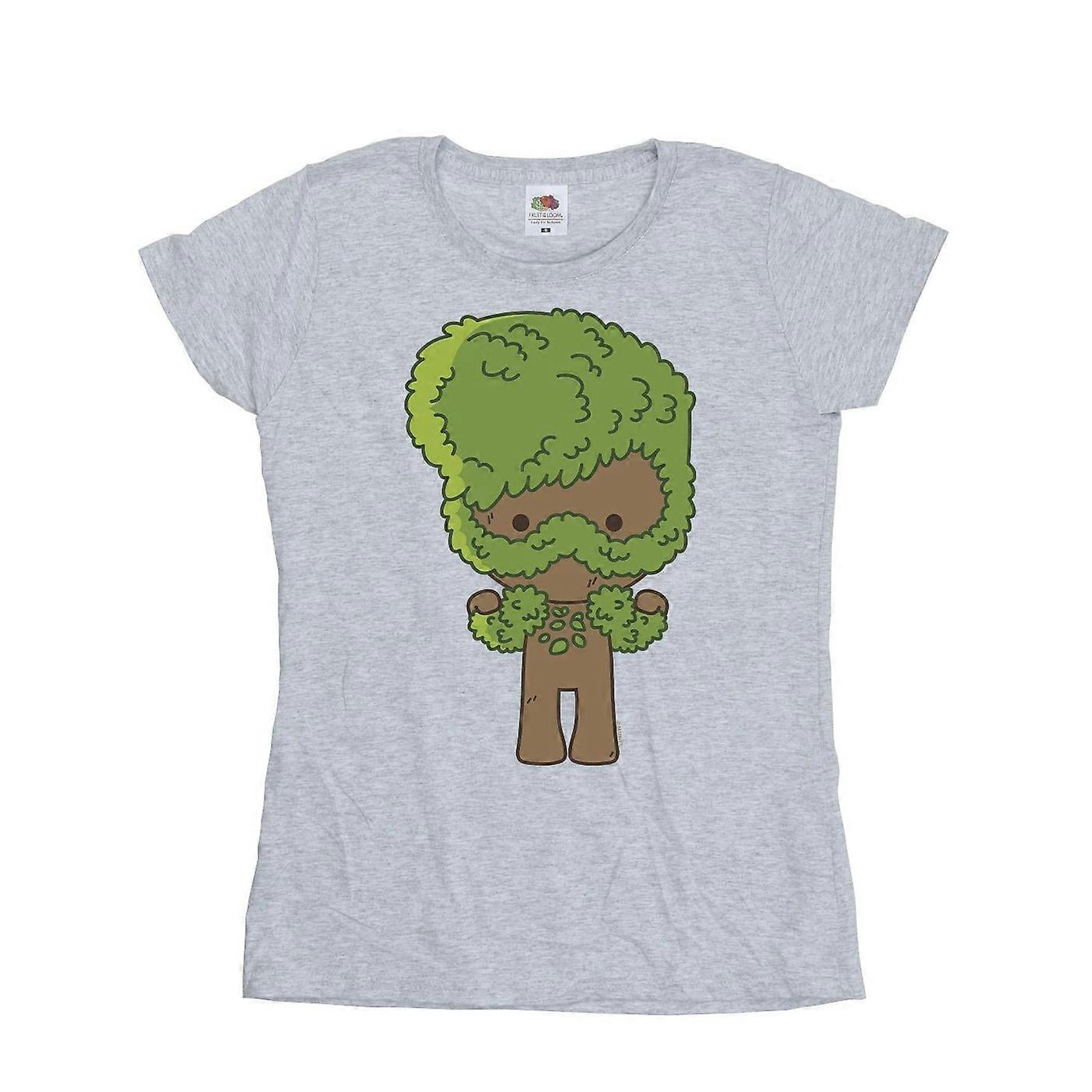 Marvel Dámské/Dámské I Am Groot Chibi Flex Bavlněné tričko