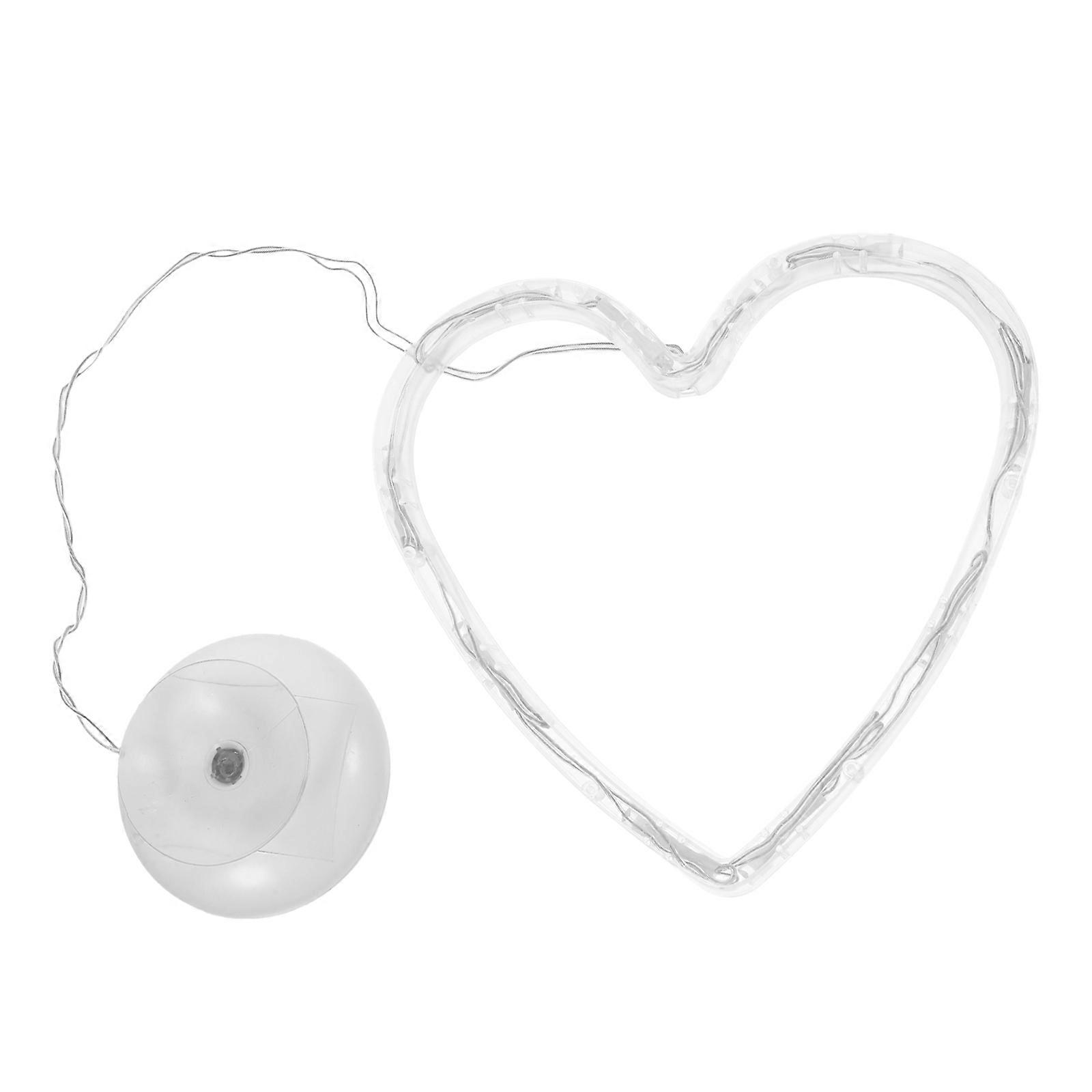 Valentines Day Window Lights Hanging Lights Heart Shape Light String For Family And Friends 1Pack