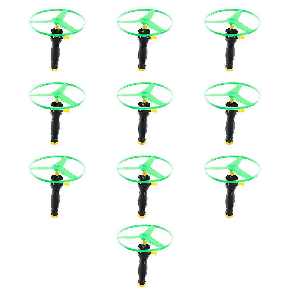 Kids Flying Plate Toy Flying Saucer Spinner Game Plastic 30Pcs Pack