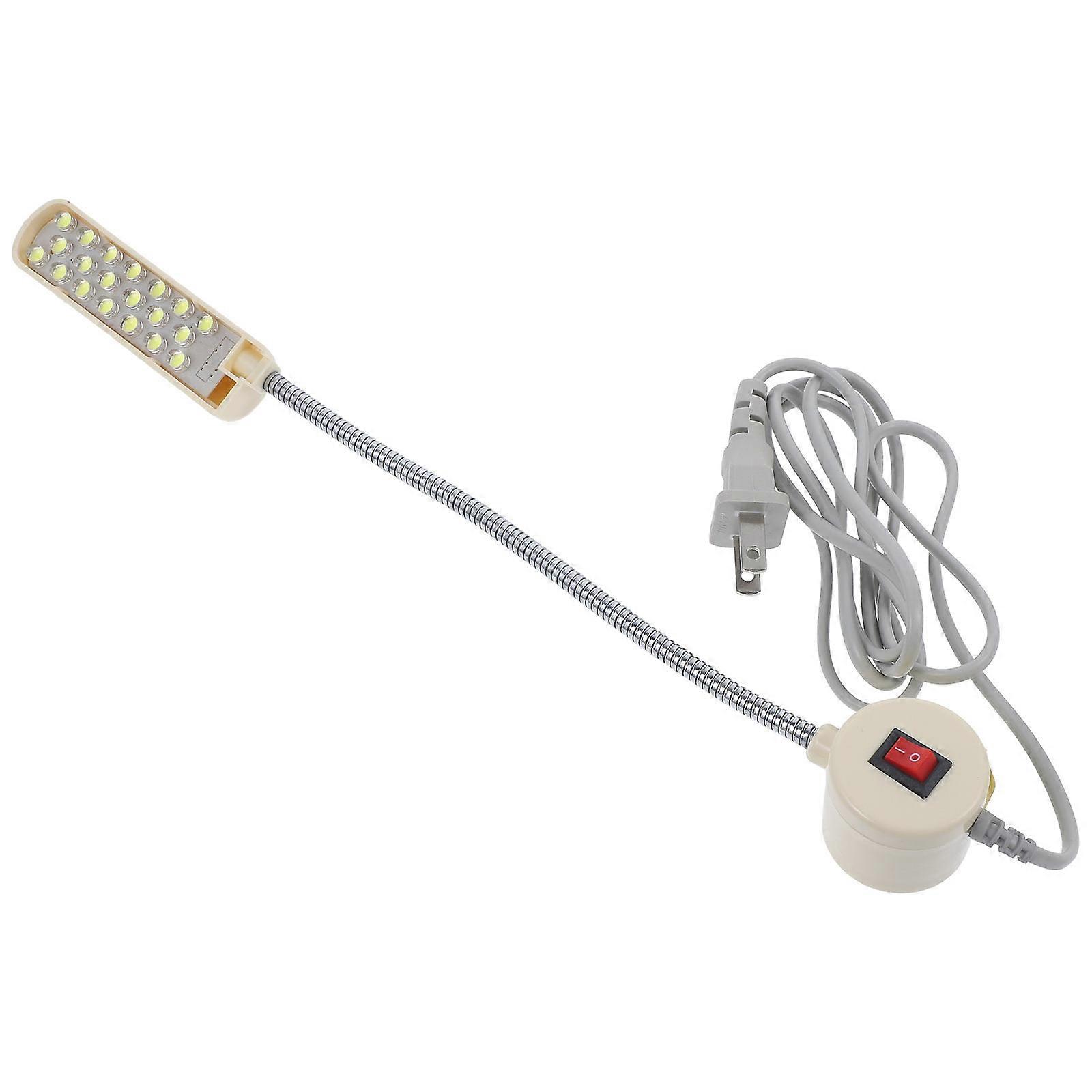 Sewing Work Light Sewing Machine Home Use Abs Metal White Magnetic Mounting 1Pack