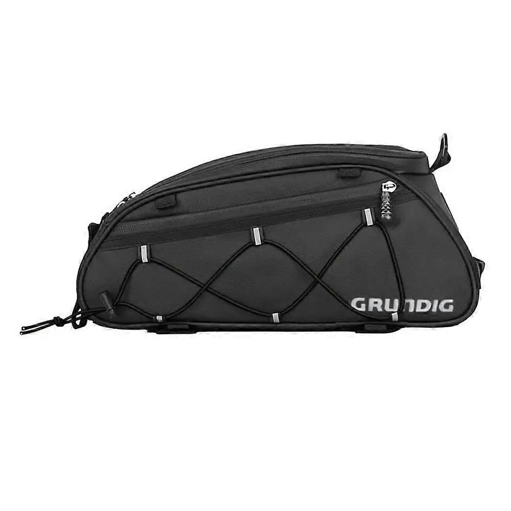 Grundig Bicycle Pannier 8L, Waterproof Insulated Bike Bag with Cooling Compartment and Shoulder Strap