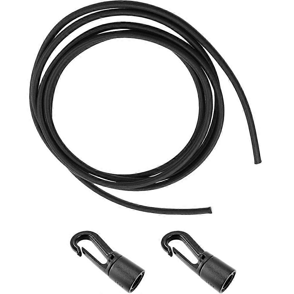 1 Set Kayak Bungee Cord Boat Bungee Cord Kit Elastic Bungee Cord Shock Cord with Hooks