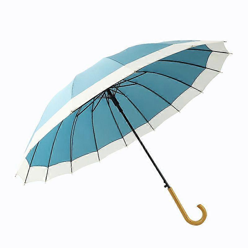 Parapluie simple en bois massif à manche long