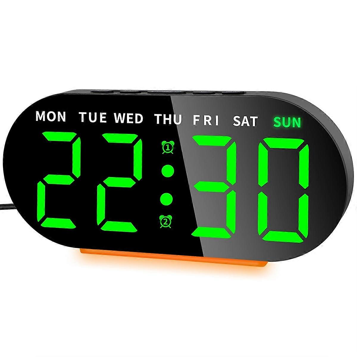Digital Alarm Clock with LED Display