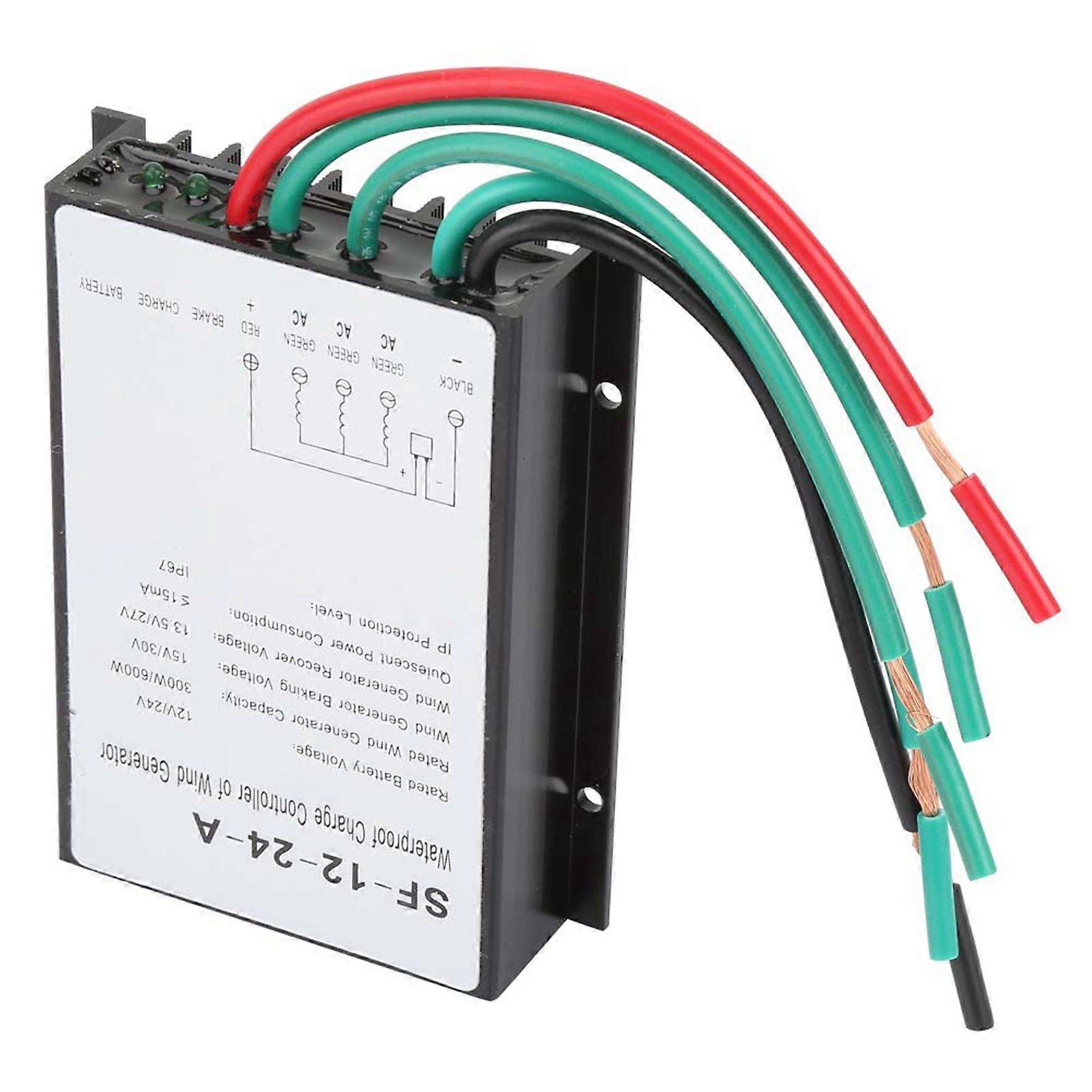 Waterproof Wind Turbine Charge Controller 12V/24V 300W/600W