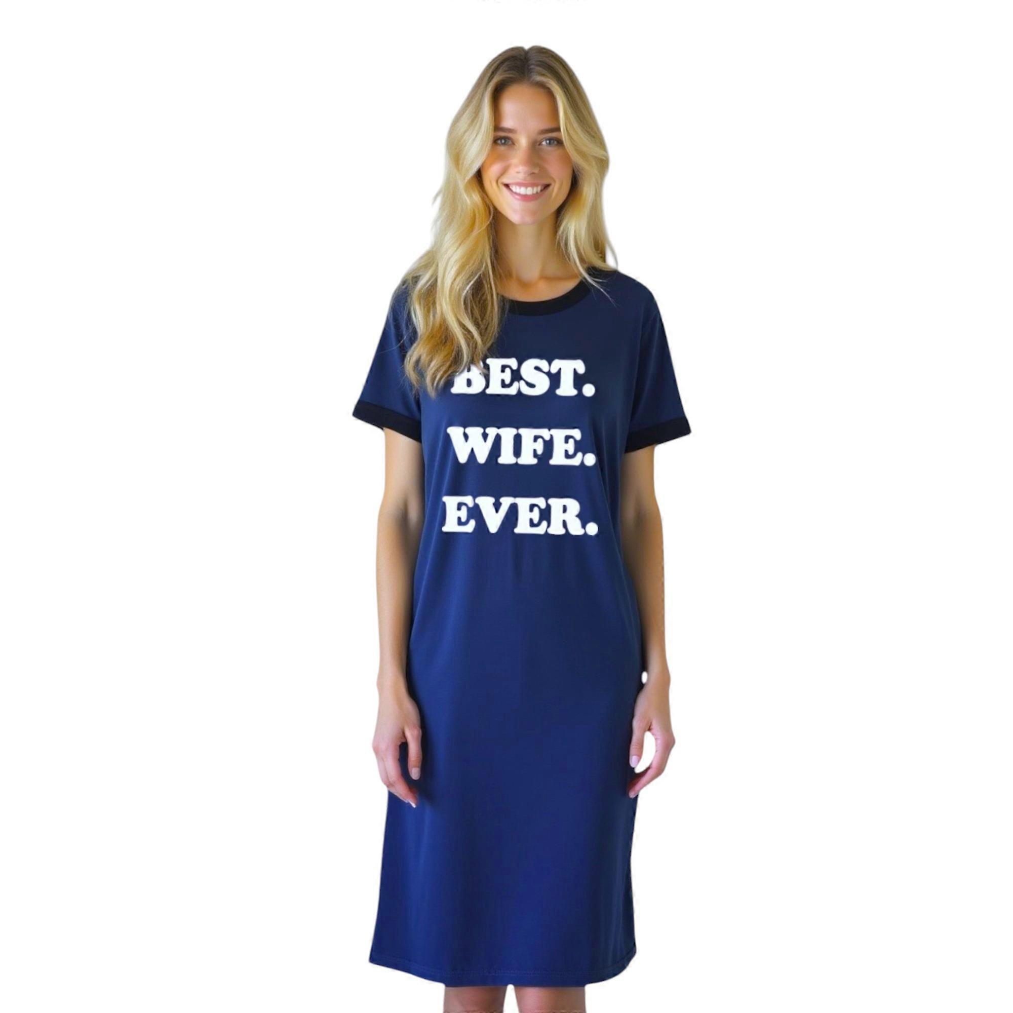 Bedste kone nogensinde blå natkjole