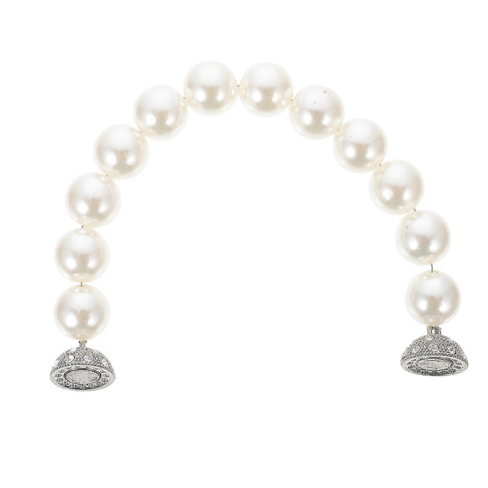 Pearl Curtain Tieback 1Pcs Punch-Free Binding for Home Curtain Decor