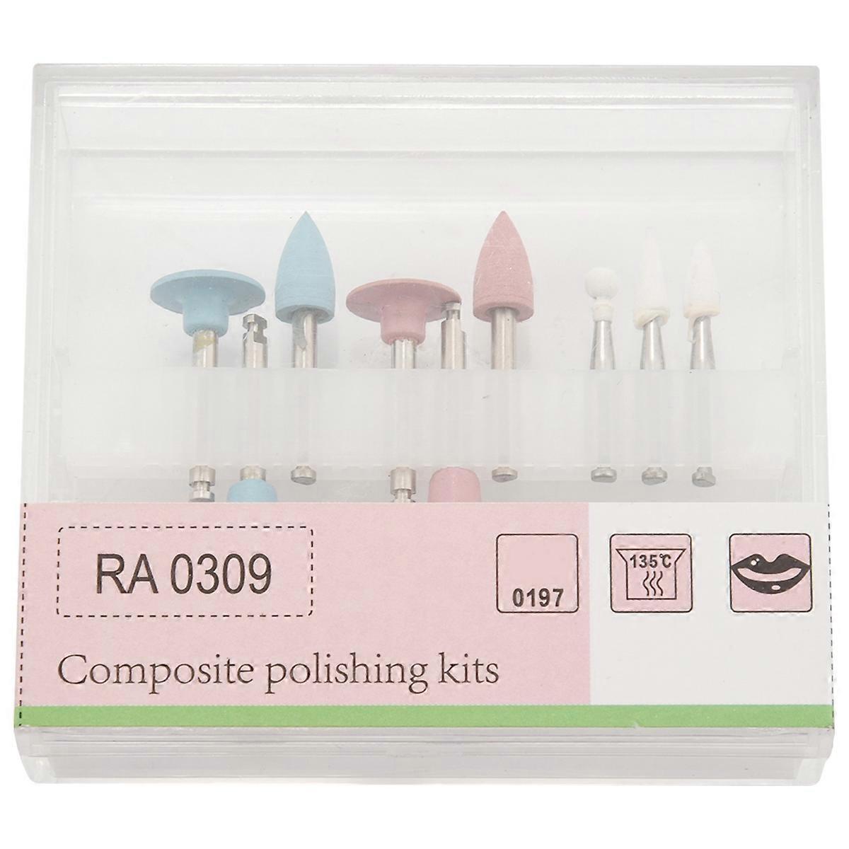 Dental Composite Polishing for Low-Speed Handpiece Angle Kit