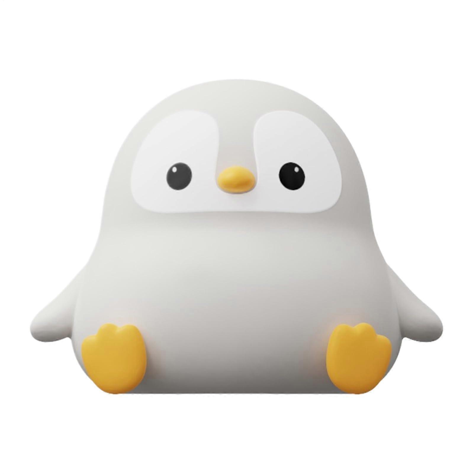 Night Lamp Penguin Night Light For Toddlers Variable Touch Soft Light For Infant Bedroom Bedside Table Decor