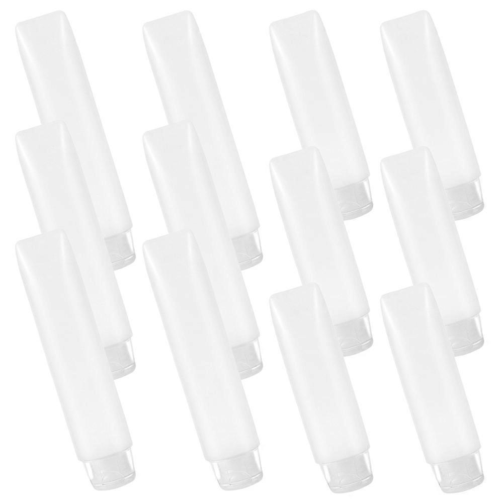 Compact Design 36 Pcs Facial Cream Storage Tube For Business Trips And Travel Easy Filling In Mini Size With Refillable Feature