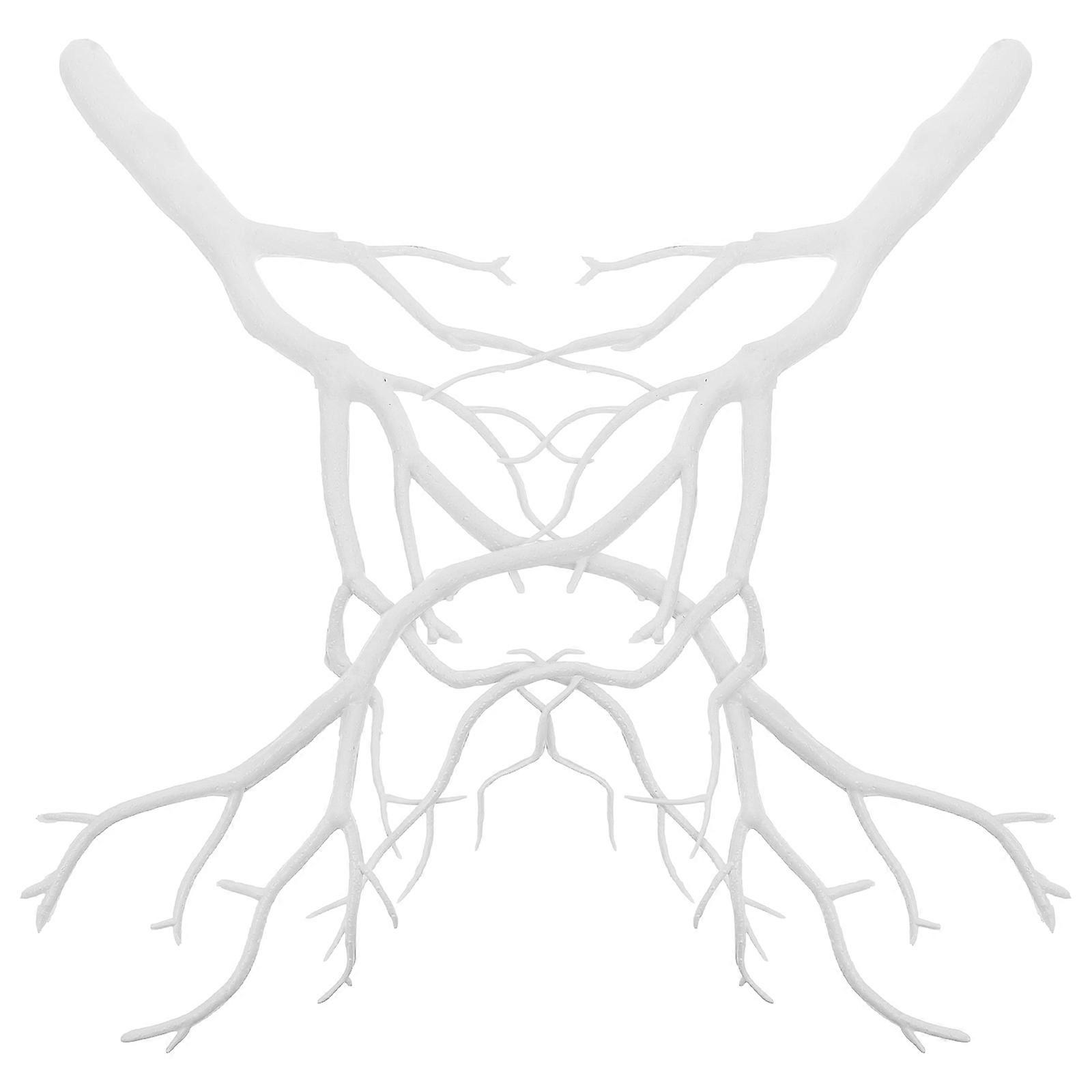 White Tree Branches Faux Branches for Vase Decoration 4Pcs