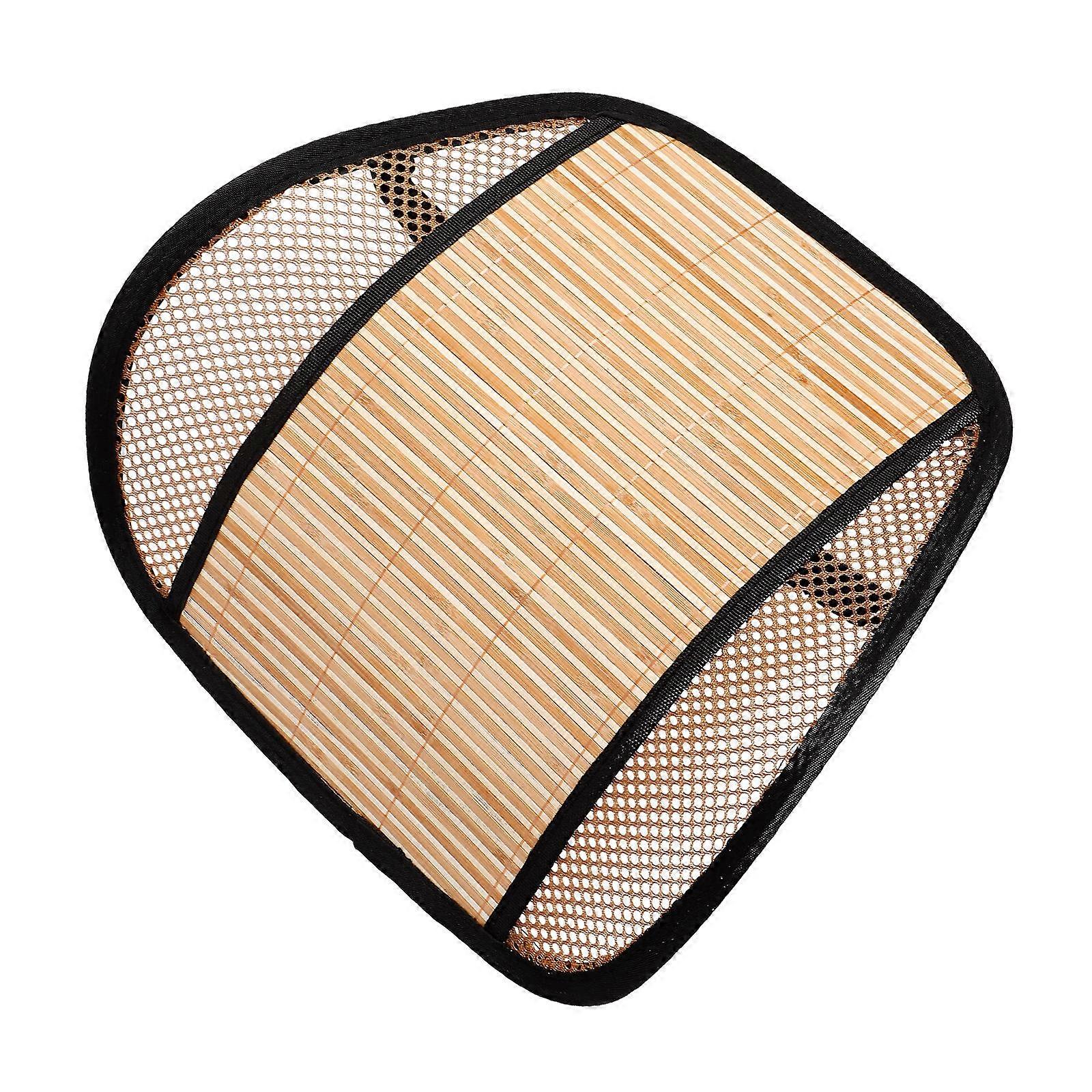 Lumbar Support Pillow For Back In Cars And Office Chairs With Ergonomic Design And Beige Color 2Pcs