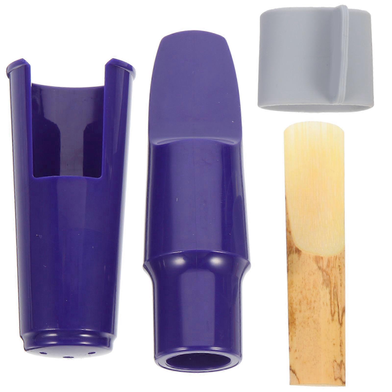 Alto Saxophone Mouthpiece Set for Saxophone Cap 2Sets Musical Accessory