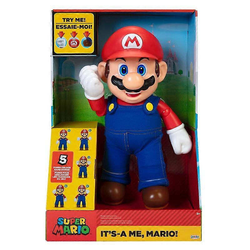 Figura interactiva de Super Mario, 36 cm, versión en inglés