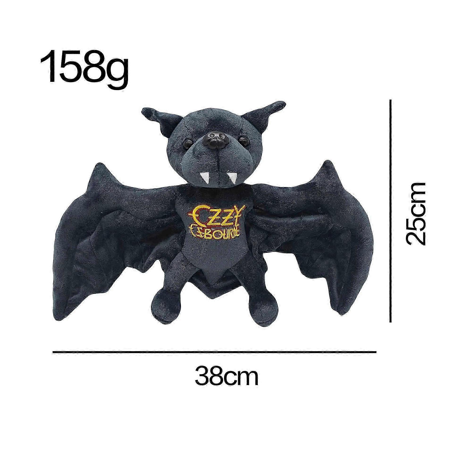 Ozzy Osbourne Bat-formet plysj leketøy