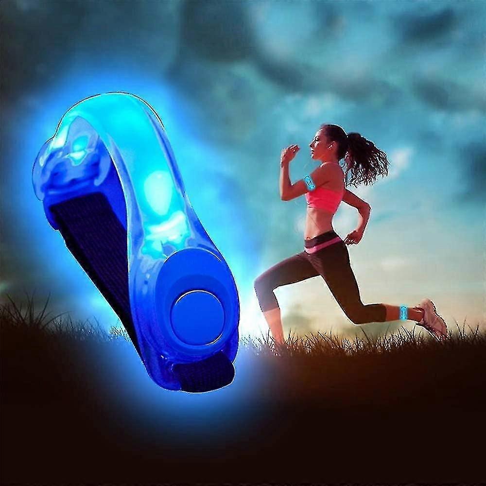 4pcs Led Armbands Reflective Led Armbands For Running And Jogging