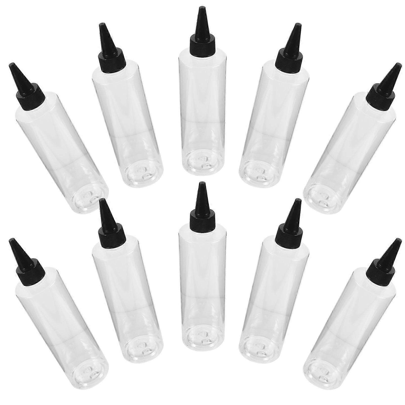 Hair Dye Bottle Plastic Container for Precise Use 20Pcs Assorted Color