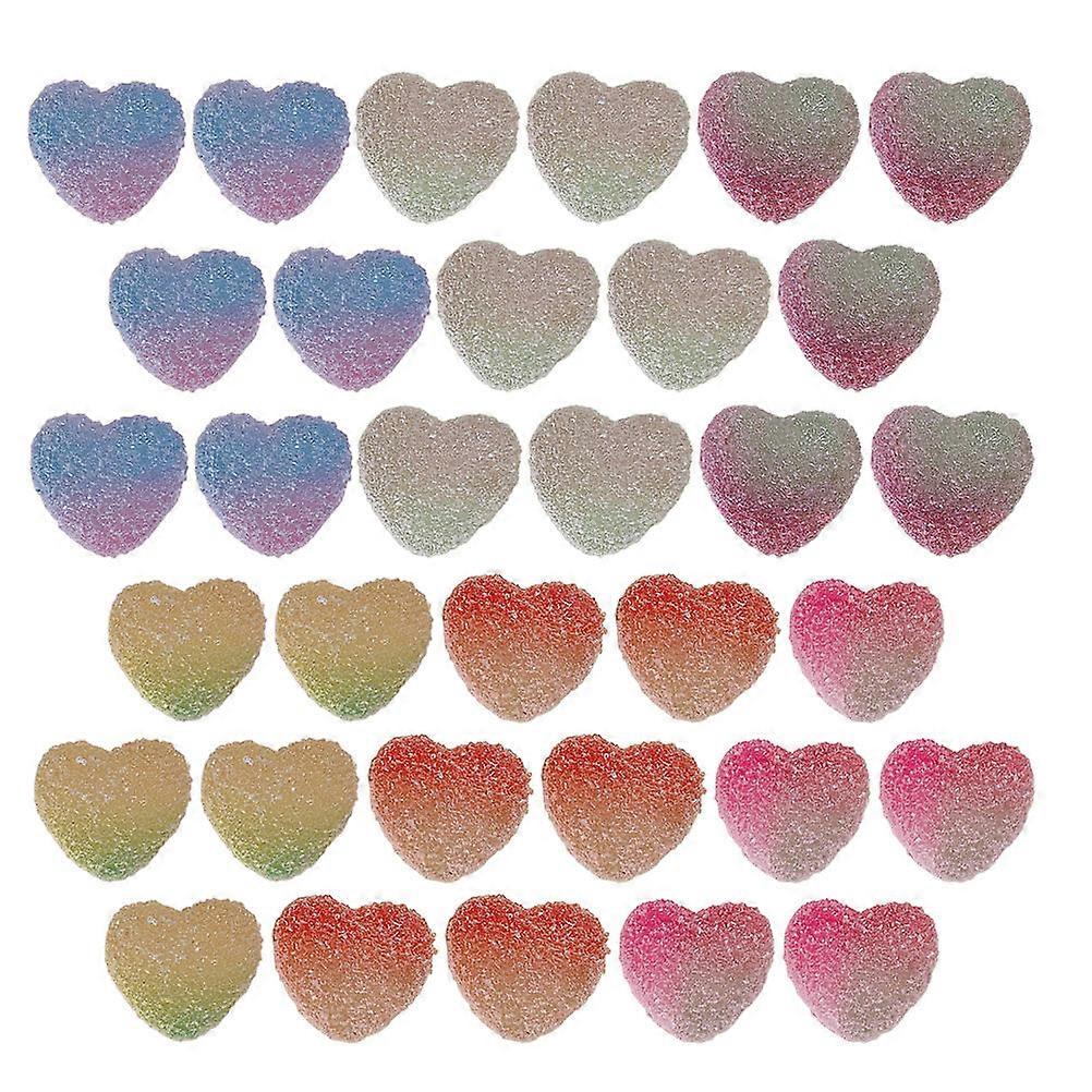 Resin Soft Candy Model for Desktop Decor 50Pcs Bulk Set