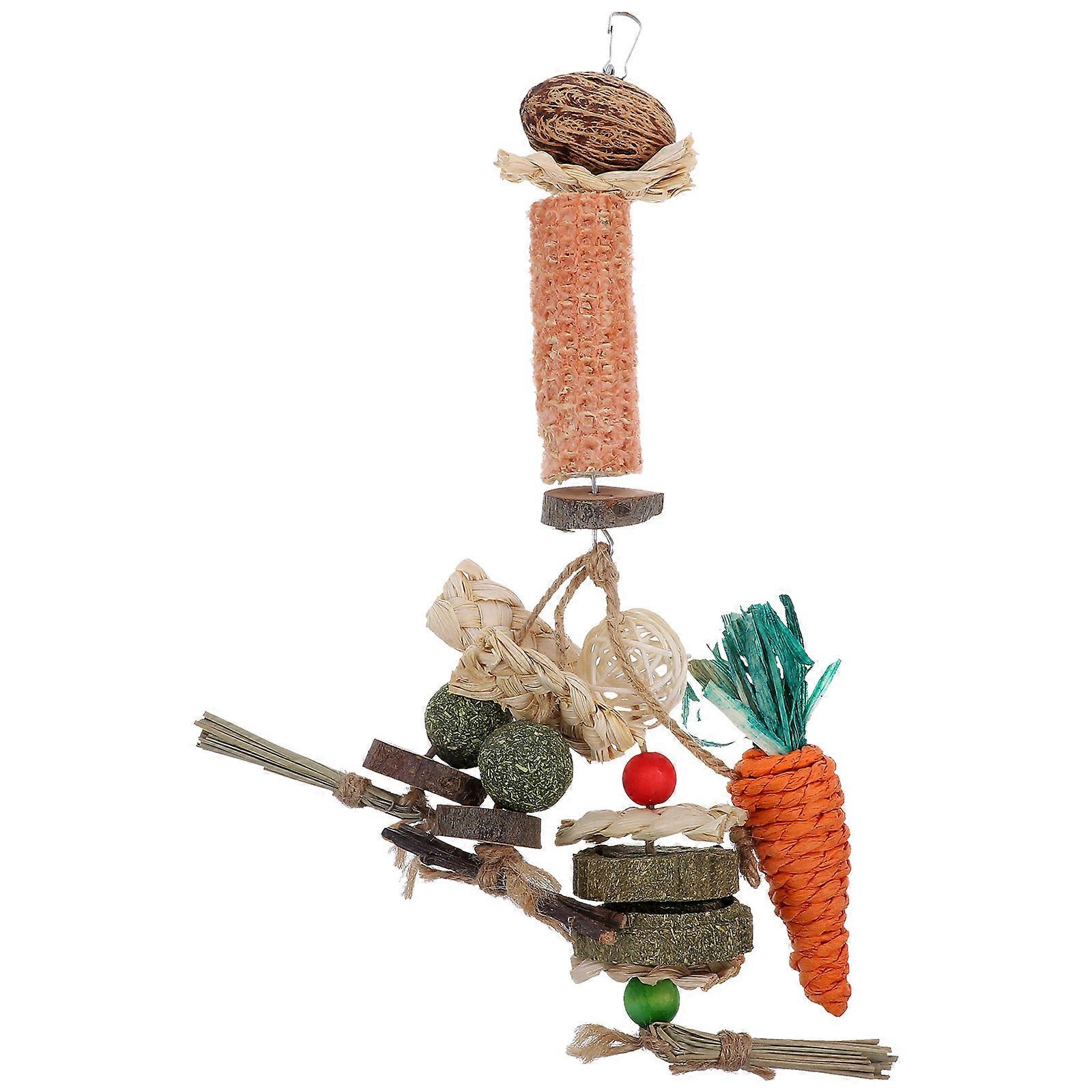 Wooden Chewing Snack for Rabbit Teeth Care 3Pcs Set