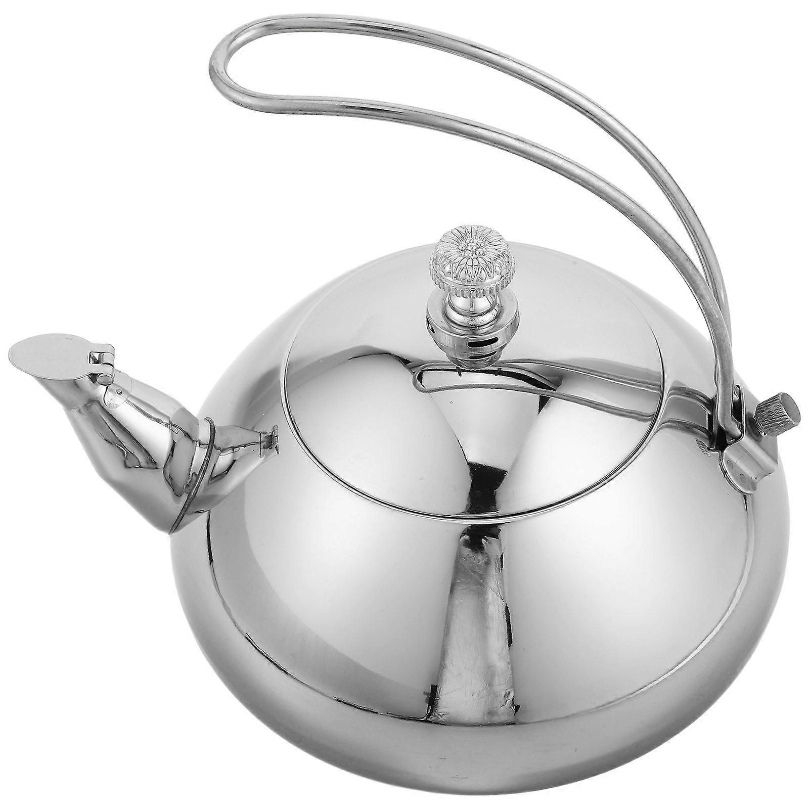 Stainless Steel Tea Kettle with Induction Compatibility for Home Use 2Pcs