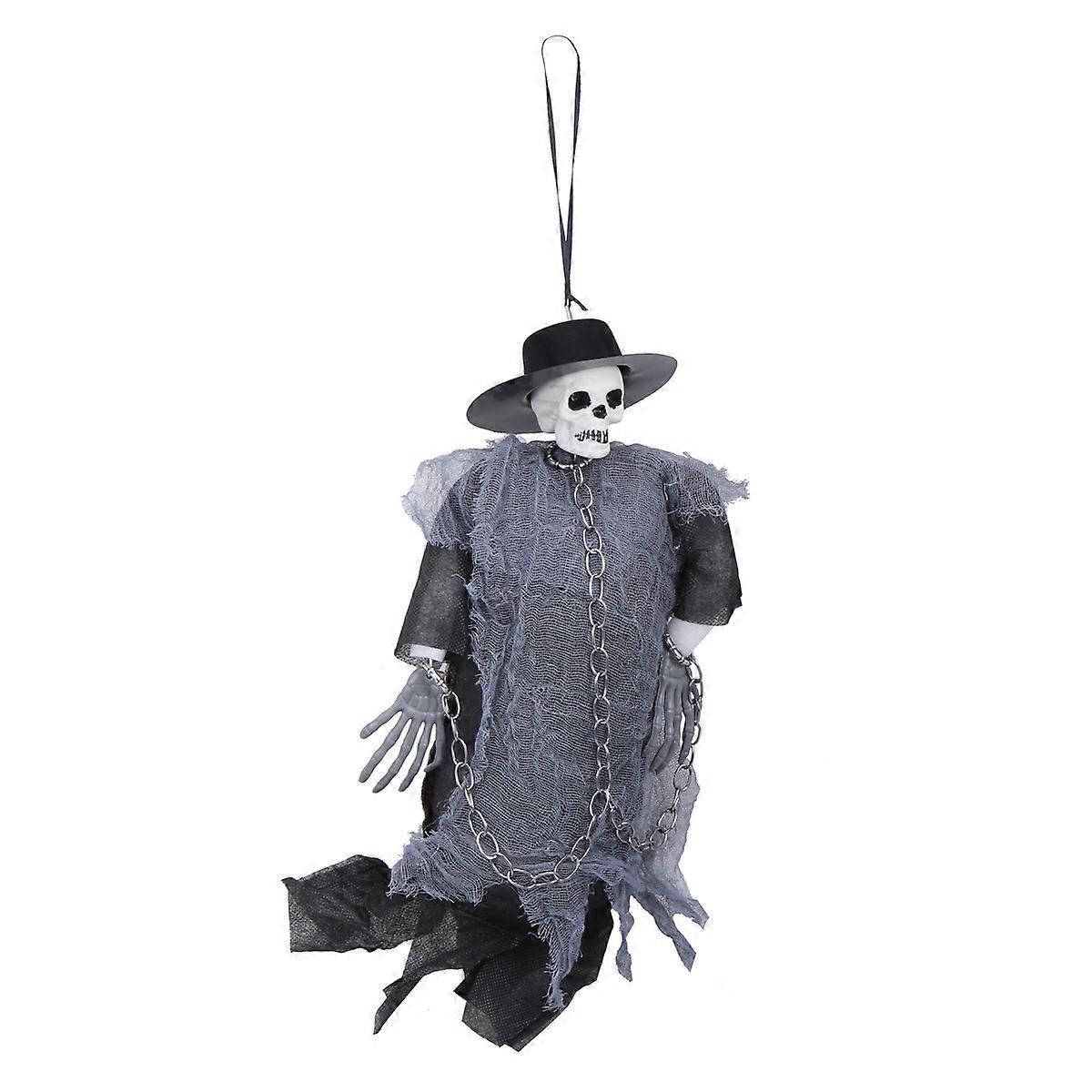 Halloween Hanging Decor Ghost Hanging Ornaments Prisoner Chain 2Pcs