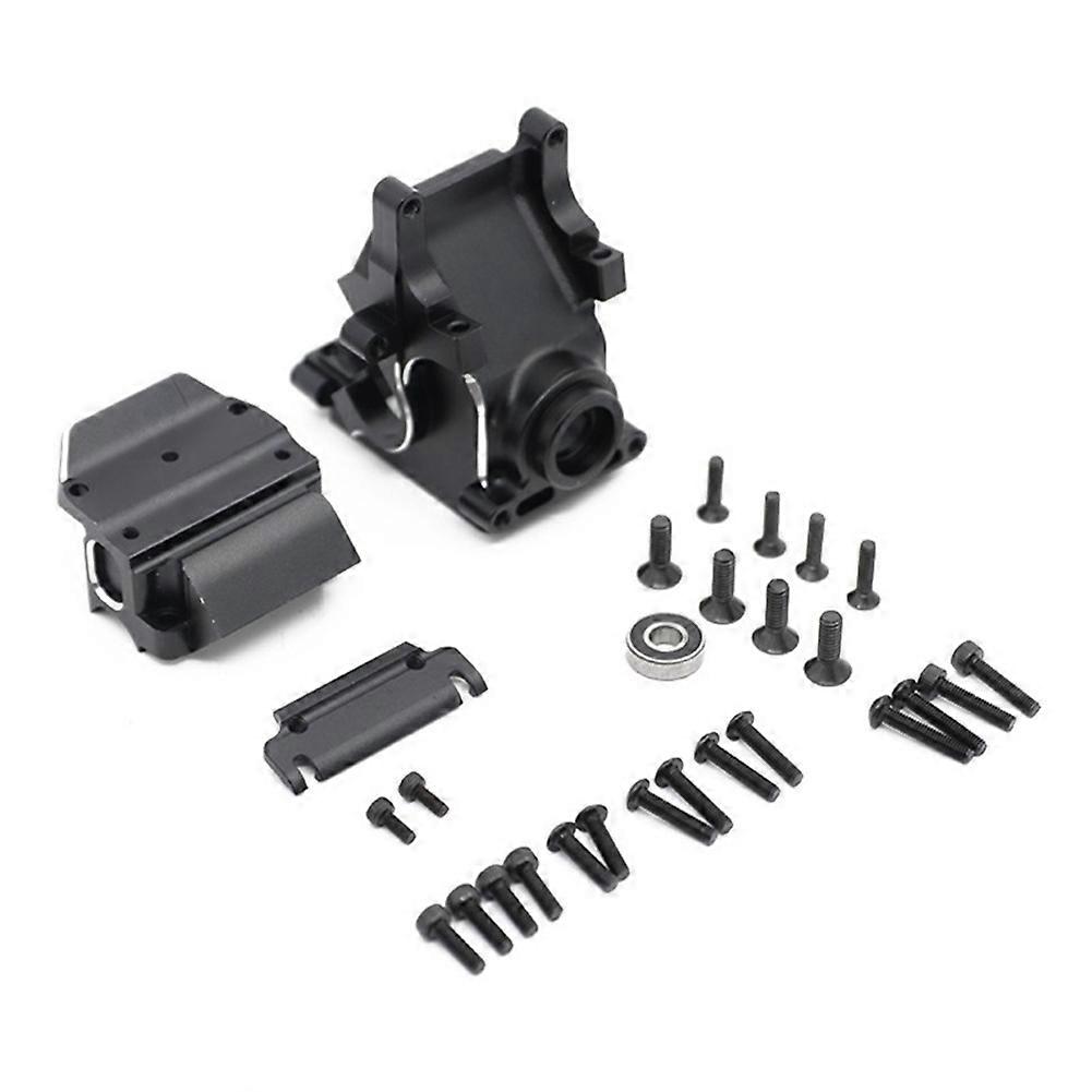 Metal Gearbox Case for Arrma 1/8 Kraton Outcast Notorious Parts,Black