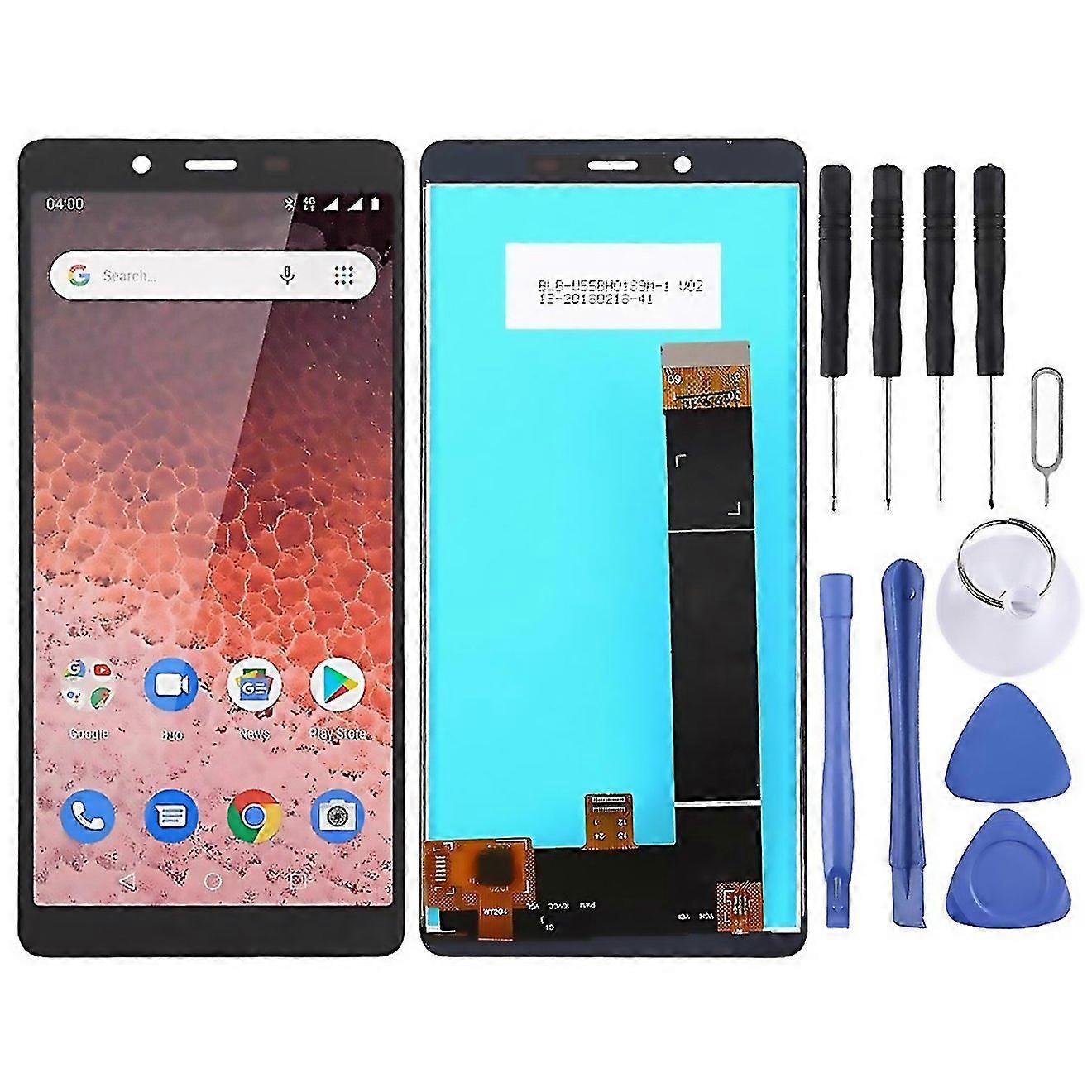 For Tft Lcd Screen For Nokia 1 Plus With Digitizer Full Assembly Black