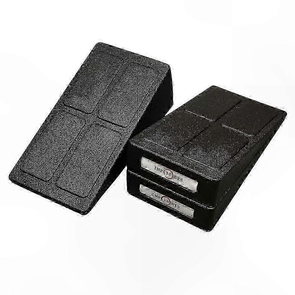 3-Piece fittingness Wedge Set for Strength Training Non-Slip Weightlifting Ramp Calf Stretching Board and Squat Support Tool