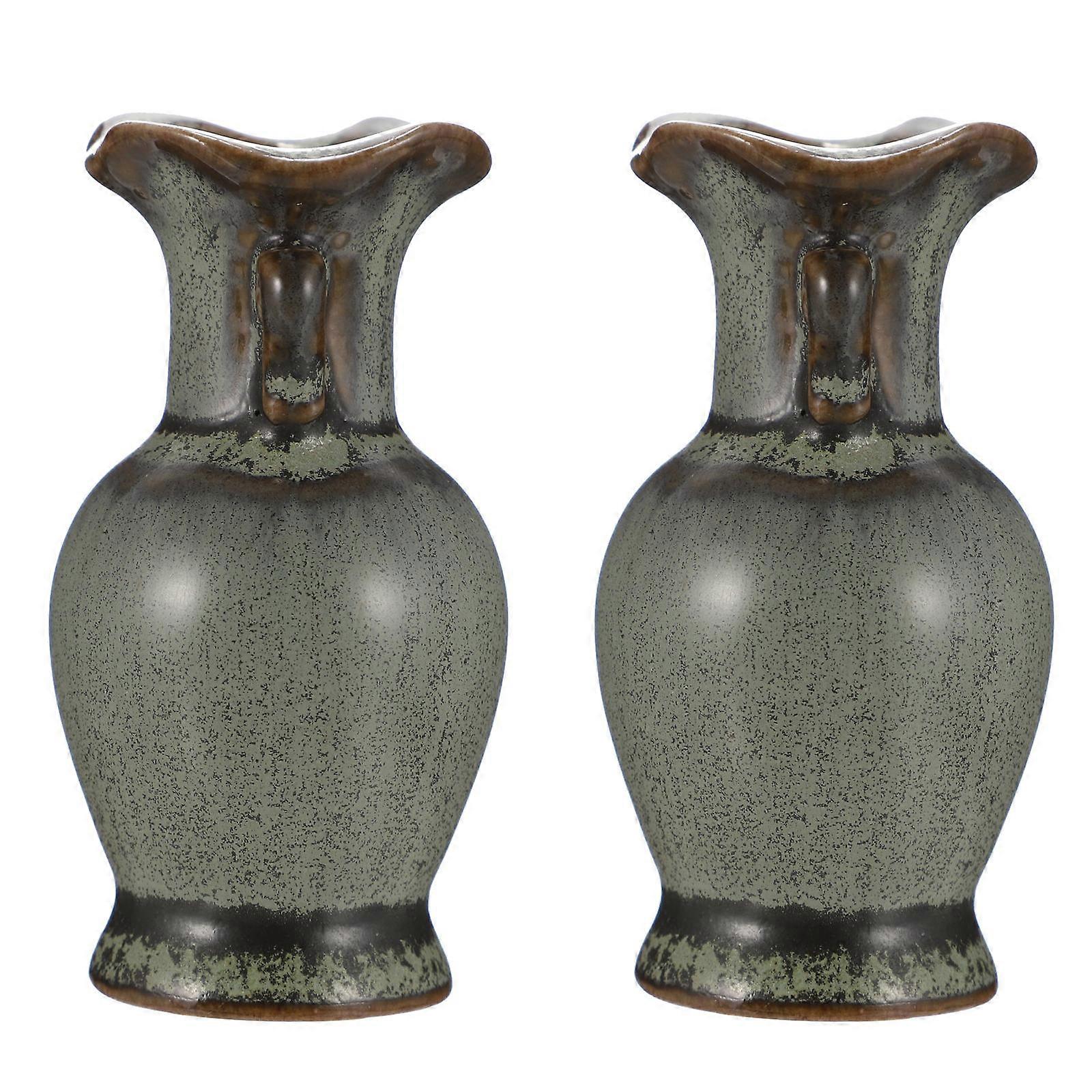 Decorative Vase Ceramics Vase for Decoration 4Pcs Collection