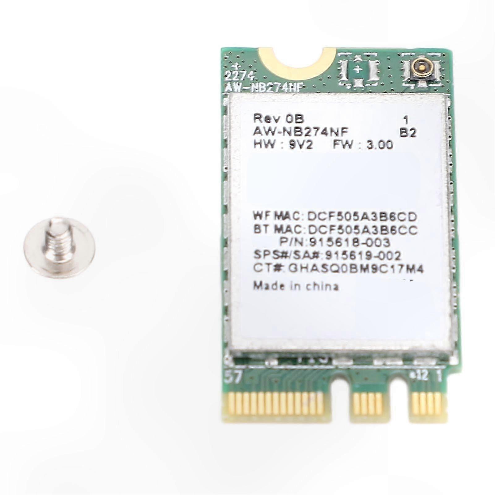 AW NB274NF RTL8723DE 300Mbps M.2 WiFi Bluetooth 4.0 Adapter for Windows 7 8 10