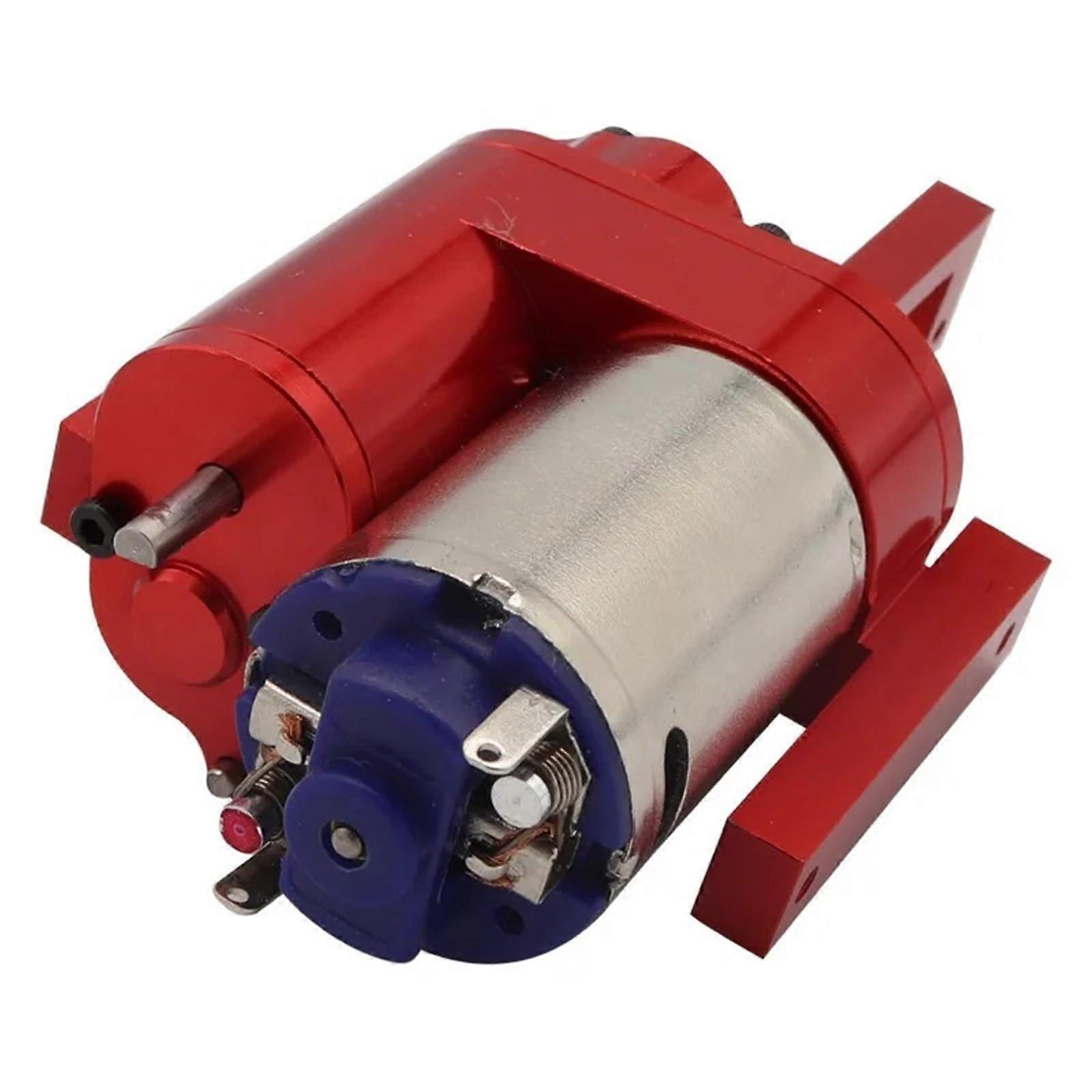 Automatic Transmission Gearbox Case for RC Racing Upgrade Replacement Gearbox Assembly Silver