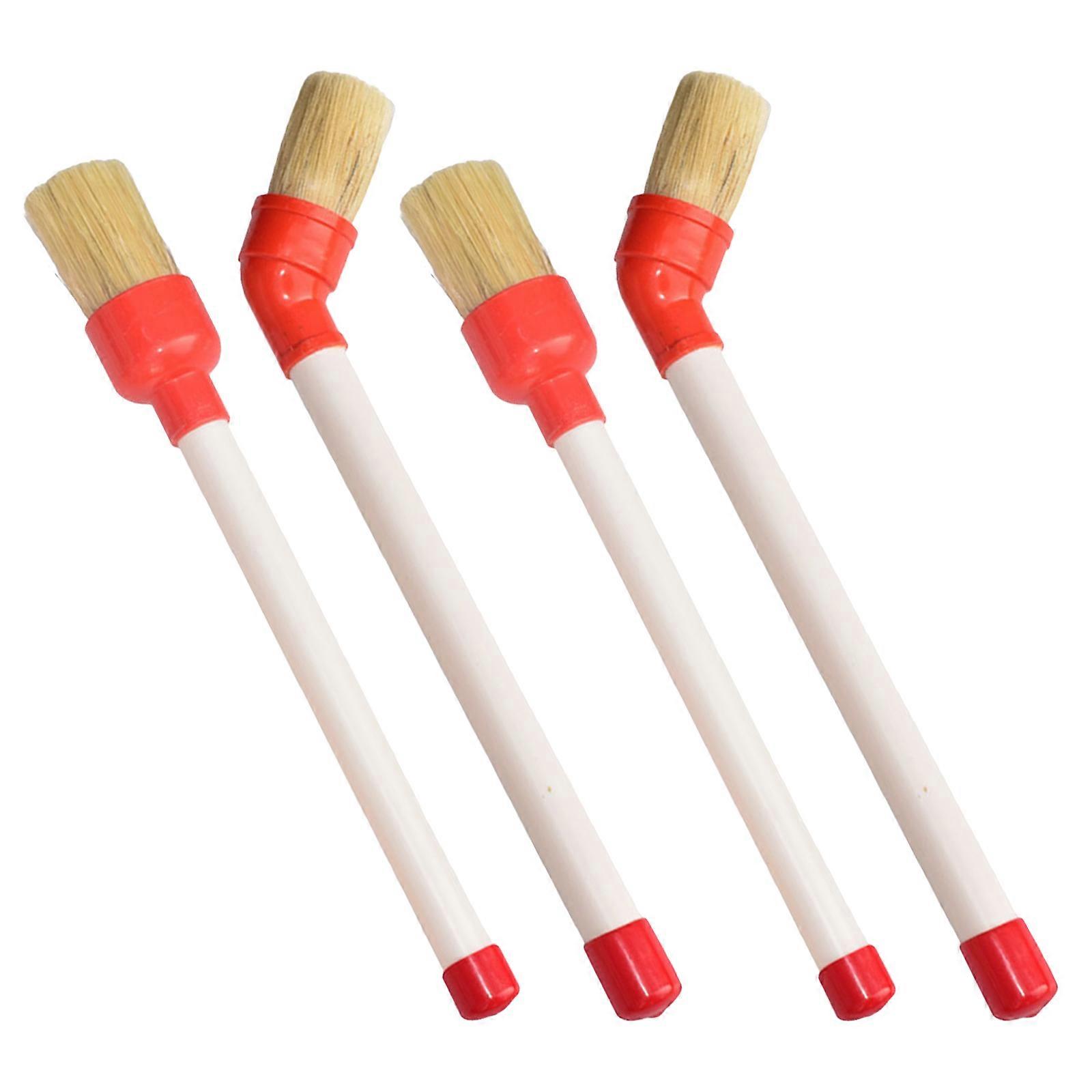 Tire Lube Applicator with 4Pcs Auto Tire Brushes for Wheel Detailing