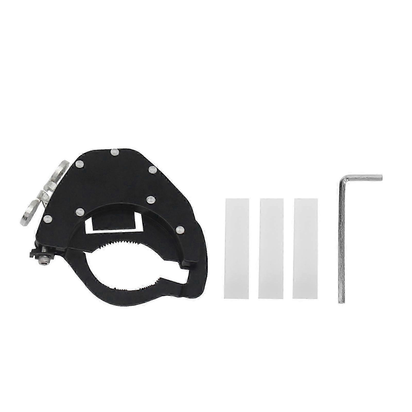 Motorcycle Throttle Lock Adjustable Rustproof Control Assist Lock Retainer for Smooth Grip and Cruise Control