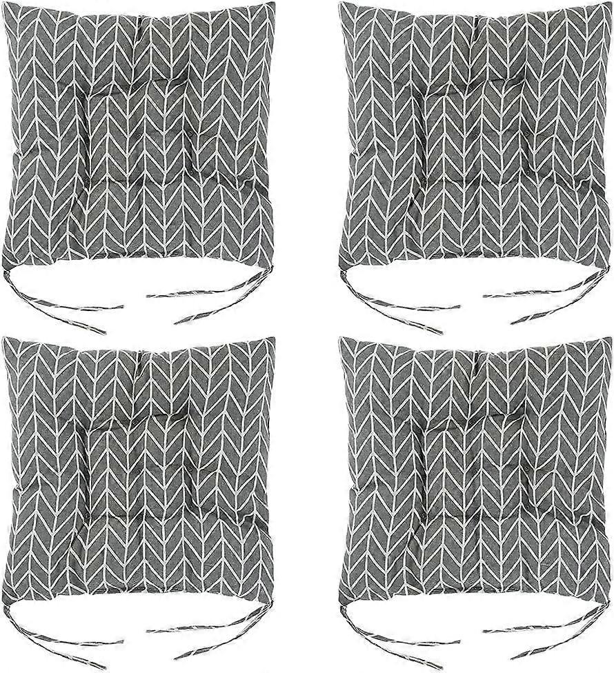 正方形のシートクッション38 x 38 cm、4ピースの家、キッチン、ダイニングルーム(C)に適しています