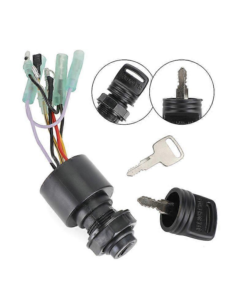 Boat Ignition Key Switch for Mercury Outboard Control Box Motor 87-17009A5