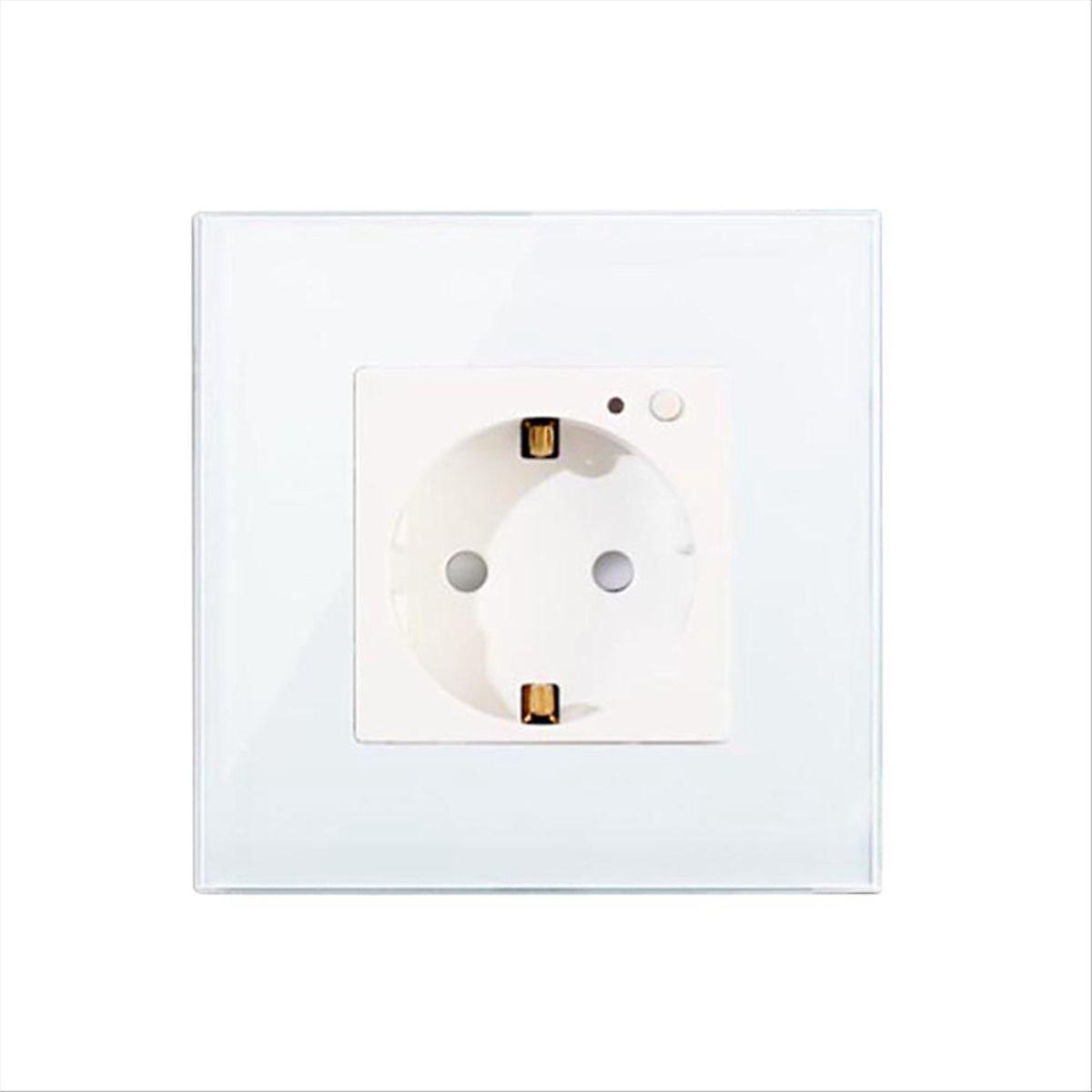Electrical Plug Socket Wall Power Outlet Panel 16A EU Plug