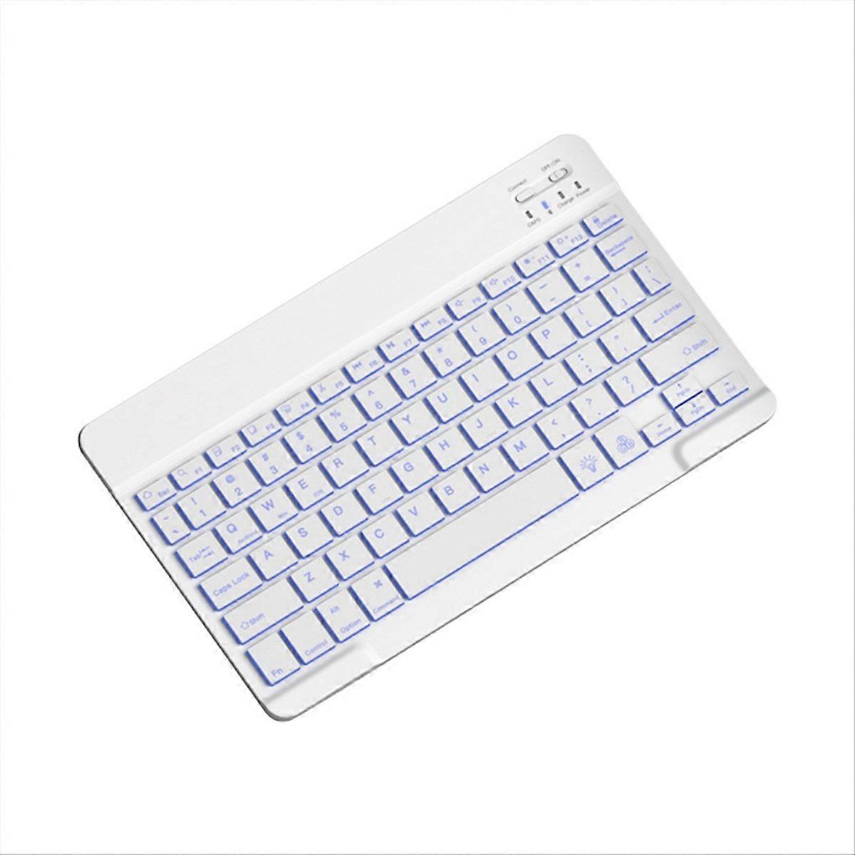 10inch Backlit Keyboard Bluetooth Protable Mini Mute Keyboard A