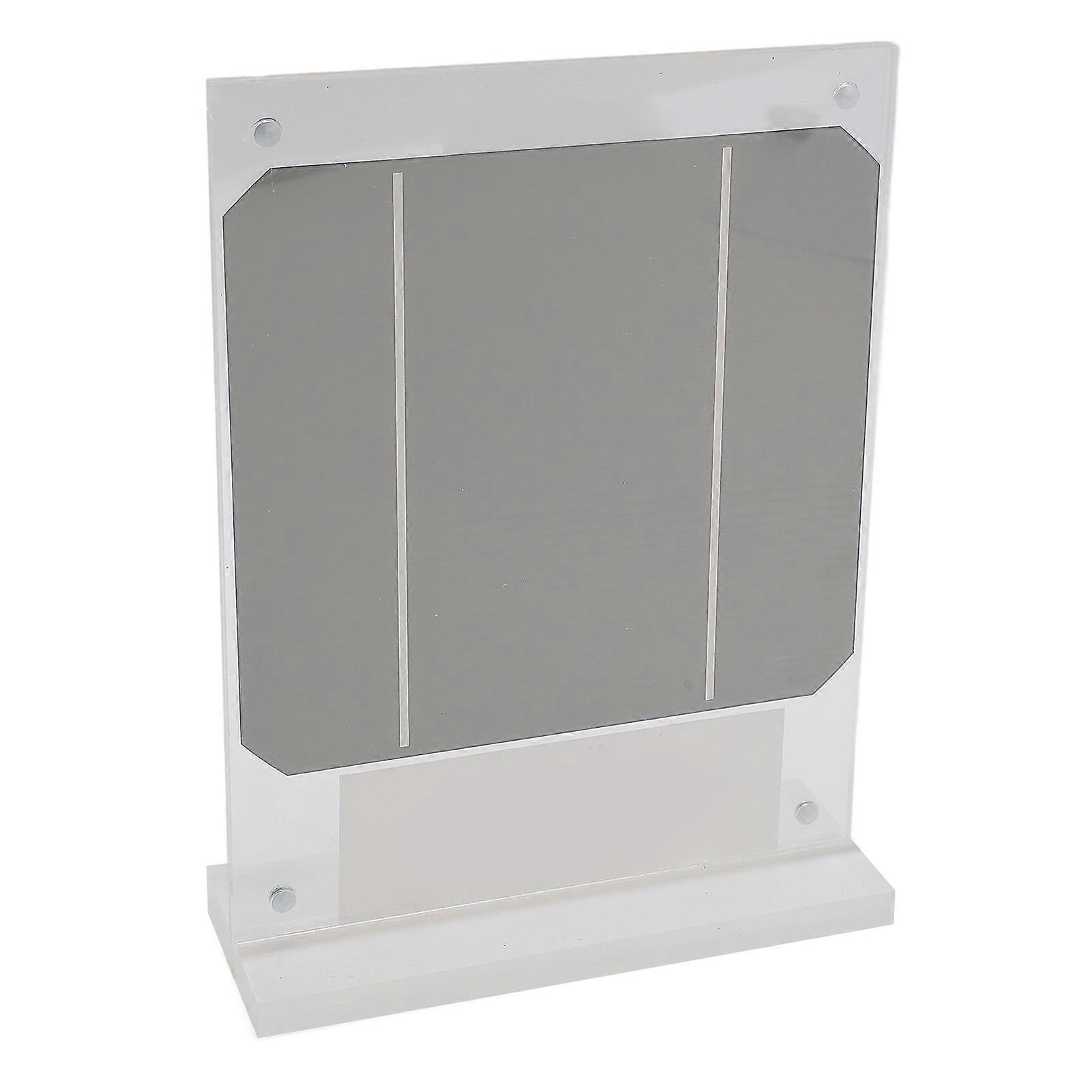 Solar Panel 3.15W Monocrystalline Silicon Solar Panel Teaching Aid for Physic Laboratory Equipment 