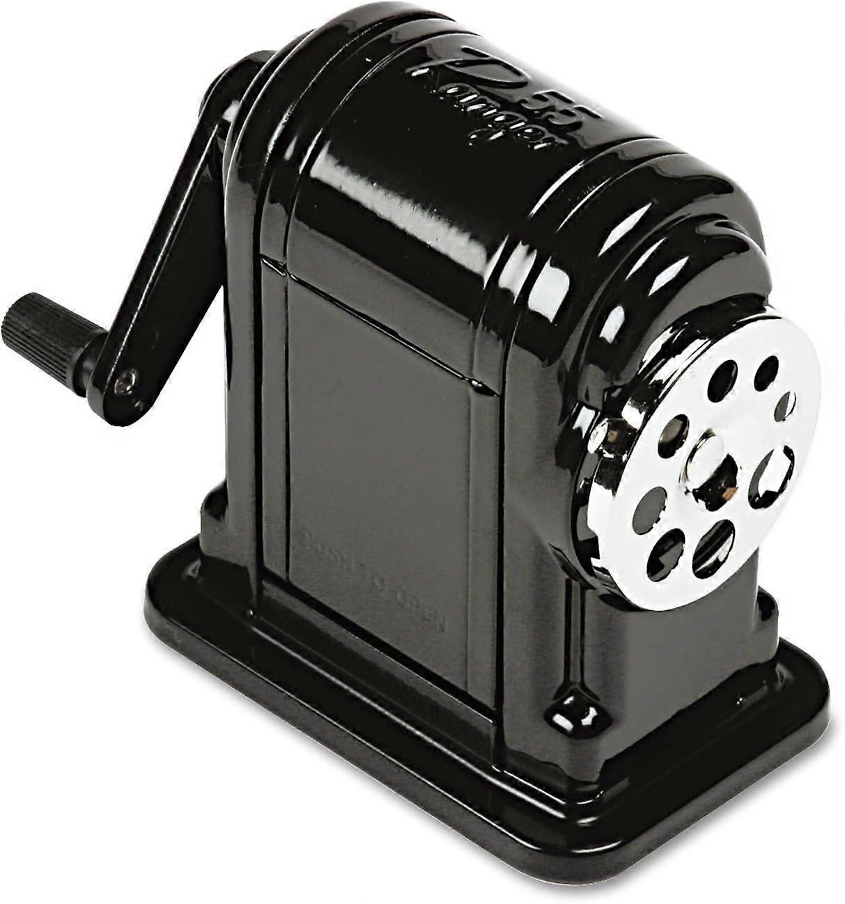 1001 55 Classroom Manual Pencil Sharpener, Black