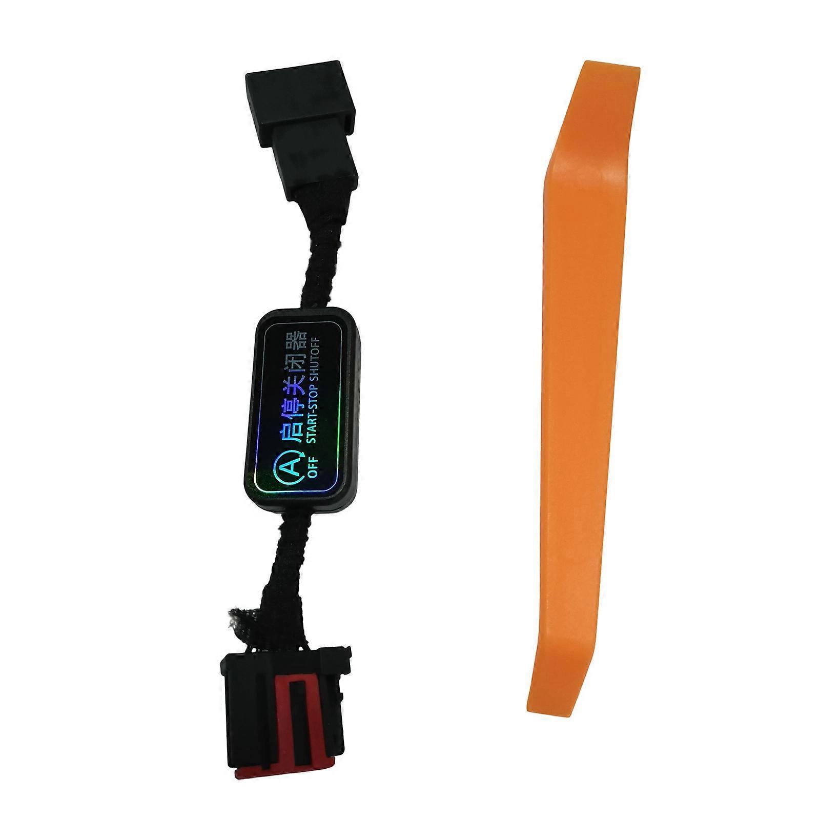 Vehicle Start Stop System Disabler Energy Efficient Algorithm Weatherproof ABS Designs Elimination Adapter for F150 Multicolor