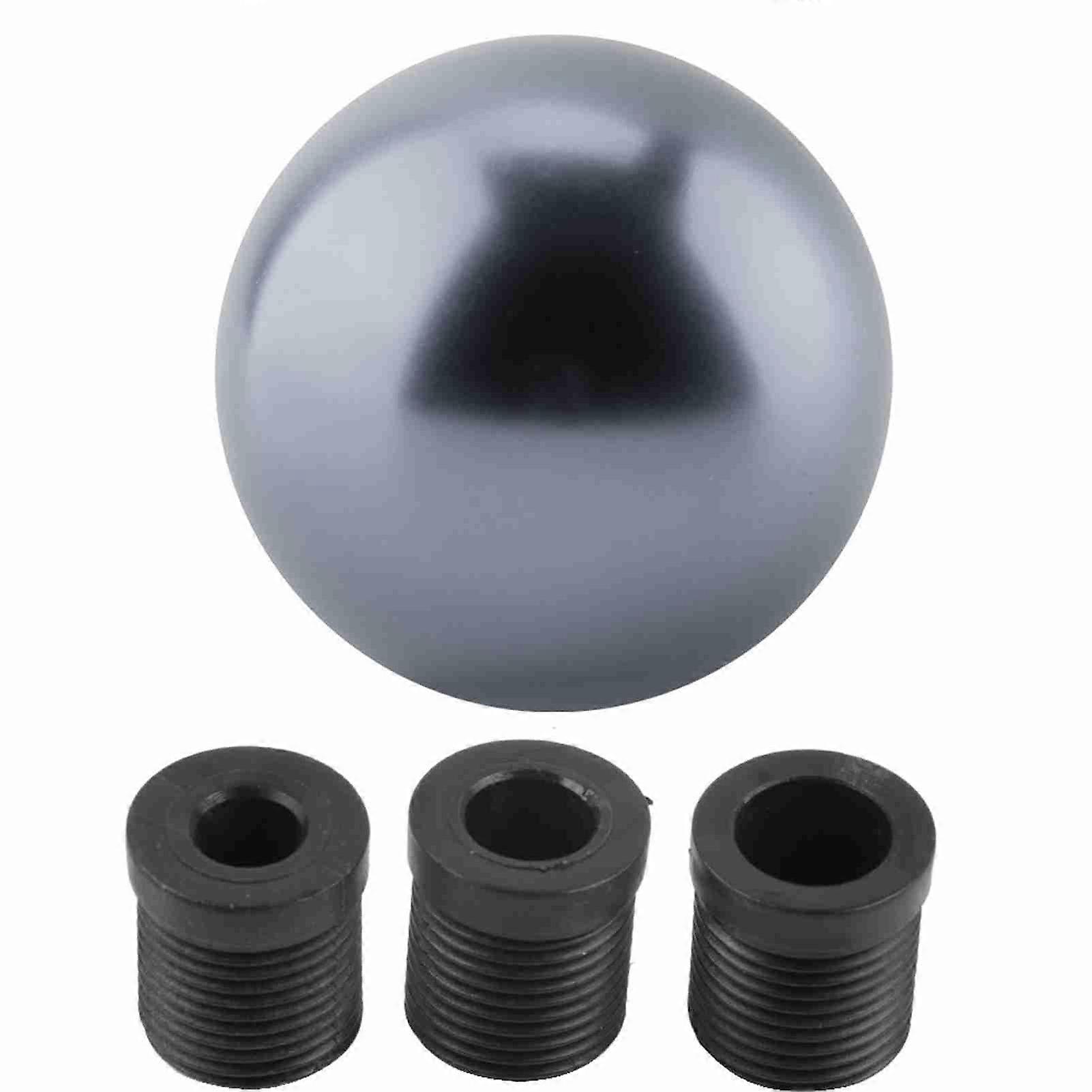 Gear shift head for cars, round ball shape, manual knob, titanium